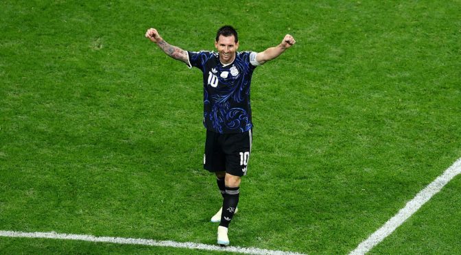 Pergeseran Taktik Messi yang Membuat Inggris Takluk di Piala Dunia