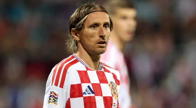 Modric Malu Usai Kekalahan Kroasia dari Inggris 7-0